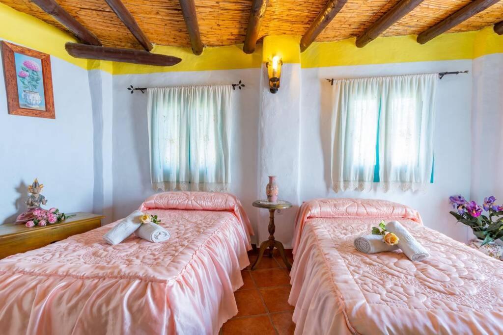 Casa Rosa, Con Encanto Y Piscina Climatizada フリヒリアナ エクステリア 写真